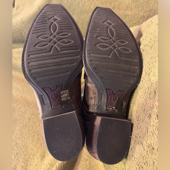 💙NEW! Ariat western leather boots - Picture 5 of 6